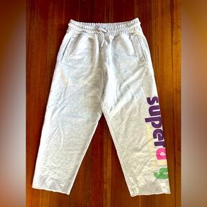 Superdry cotton grey sweats